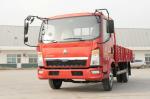 Red HOWO Light Truck , Light Duty Commercial Trucks 4x2 5 Ton Capacity