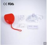 Medical PVC Disposable CPR Mask CE FDA Approved Mouth To Mouth