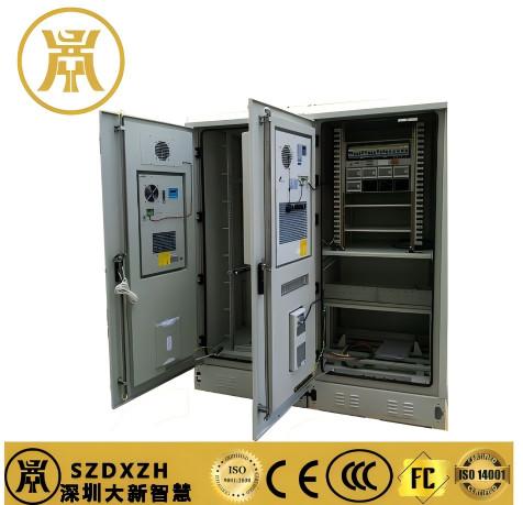 Two Bay Waterproof Electrical Enclosure Anti Corrosion Battery Storage