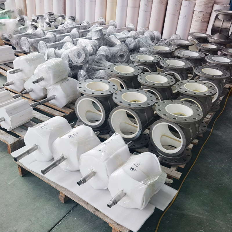 Smooth Surface Ceramic Star Valve For Lithium Battery Material