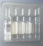 Custom PET Vial Tray For 1ml~10ml Medicine Vial Tray Packaging