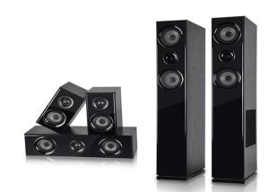 Wholesale 5.0 Wooden Home Cinema Speaker , Bluetooth Passive Loudspeaker VK90008 from china suppliers