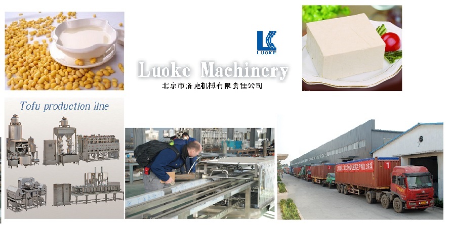 High Productivity Silken Tofu Production Line Advanced Grain Processing Equipment