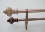 Window European Style Injection Molding Curtain Rail Finials