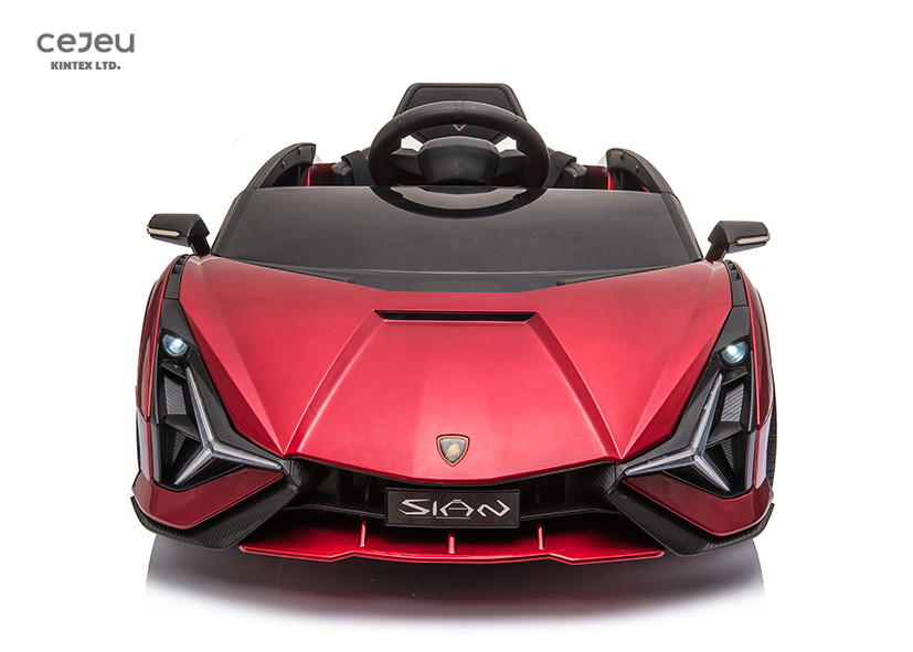 Swing Doors Licensed Kids Car 13kg MP4 Lamborghini Sian Ride On Car