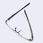 Half Frame Anti Blue Light Portable Reading Glasses 141MM Minimize Headache