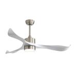 52 Inch Bldc Ceiling Fan Modern 3 Abs Blades Chandelier LED Ceiling Fans With