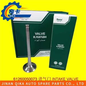 Wholesale Steel Intake Valve Exhaust Valve HOWO Truck Spare Parts 61260050073 61260050025 from china suppliers