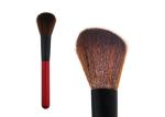 Red Handmade Contour Blush Brush Soft Makeup Brushes With Synthetic Hair