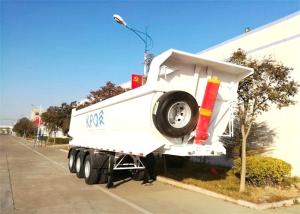 Wholesale Steel Q345 Heavy Duty 80 Tons Truck Dump Trailer from china suppliers