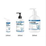Anti Septic Alcohol Gel Hand Sanitizer 300ml For Medical Long Lasting Protection