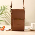 Mirror Touch Screen Mobile Phone Bag Wallet Card Case Female Shoulder Bag