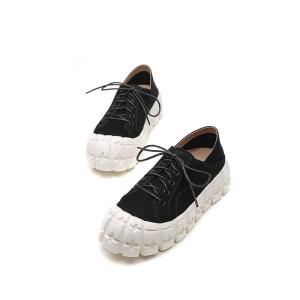 Wholesale S113 Women's shoes autumn 2020 new dual-wear sports shoes women's casual lace-up platform platform shoes women from china suppliers