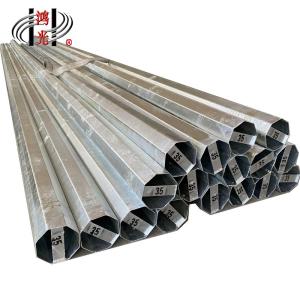 Wholesale Galvanizing 20m Electrical Transmission Steel Pole Bolt On Installation 50kN from china suppliers