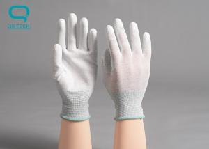 Wholesale PU Palm Coated Cleanroom Gloves Anti Static Electronic from china suppliers