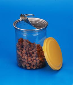 Wholesale Food Grade Empty Plastic Jars With Lids Transparent Color 83 . 5 * 114MM from china suppliers