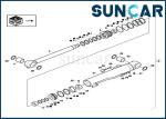XKCD-03076 XKCD03076 Boom Cylinder Seal Kit CASE CX60C CX57C Excavator Hydraulic