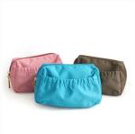 Polyester Makeup Organizer Pouch / Custom Cosmetic Bags Multi Pocket