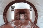 Indoor Chocolate 0.55mm Plato pvc Inflatable Amusement Park