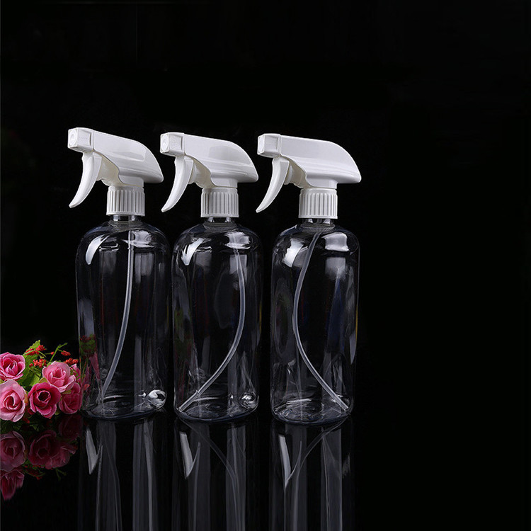 300ML Oval Clear Plastic Soap Dispenser Pump Bottles with White Plastic Tops