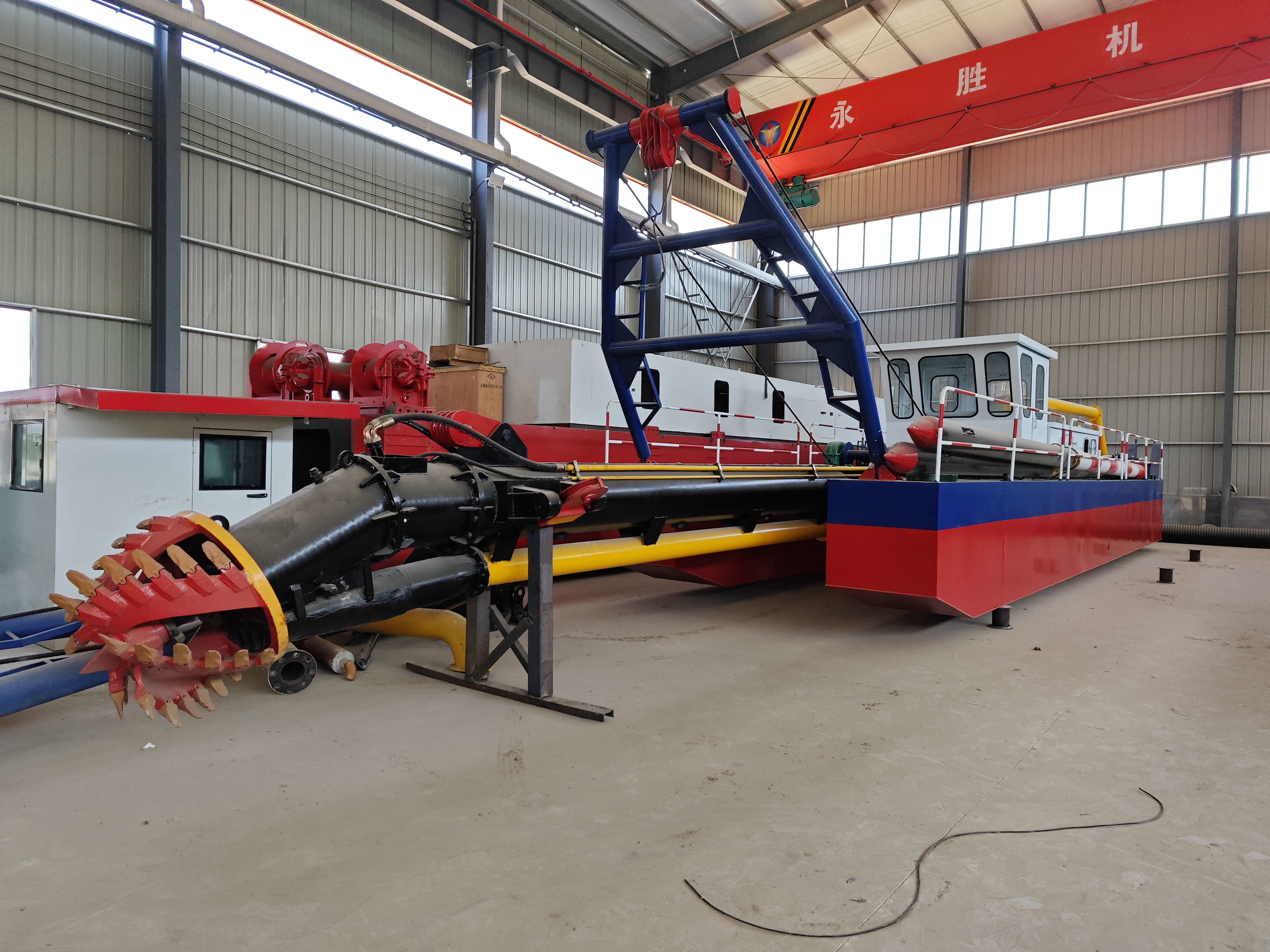 16 Inch Powerful Cutter Suction Dredger For Dredging