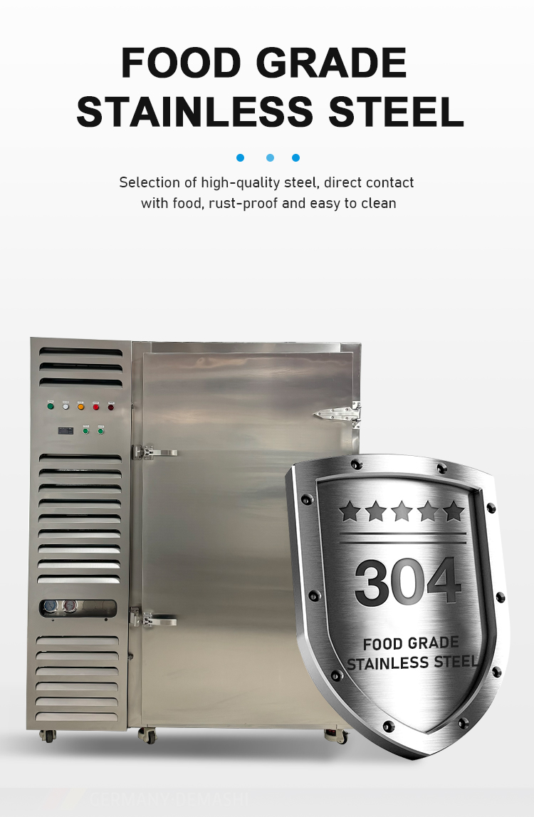 Commercial Quick Freezer Machine Single Phase Industrial Blast Freezer 15 Trays