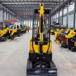 International Combustion Drive China Mini Excavator For Road Construction