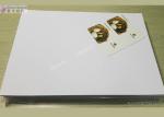 White Inkjet Printable Adhesive Pvc Sheet With Strong Peeing Strength