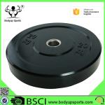 Two Kinds of Logo Barbell Solid Rubber Bumper Plates