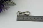 Factory direct sale metal zinc alloy 10 mm hanging brush anti brass snap hook