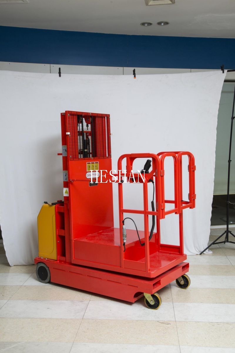 Mobile Small Order Picker Electric 200kg Capacity With CE Certification
