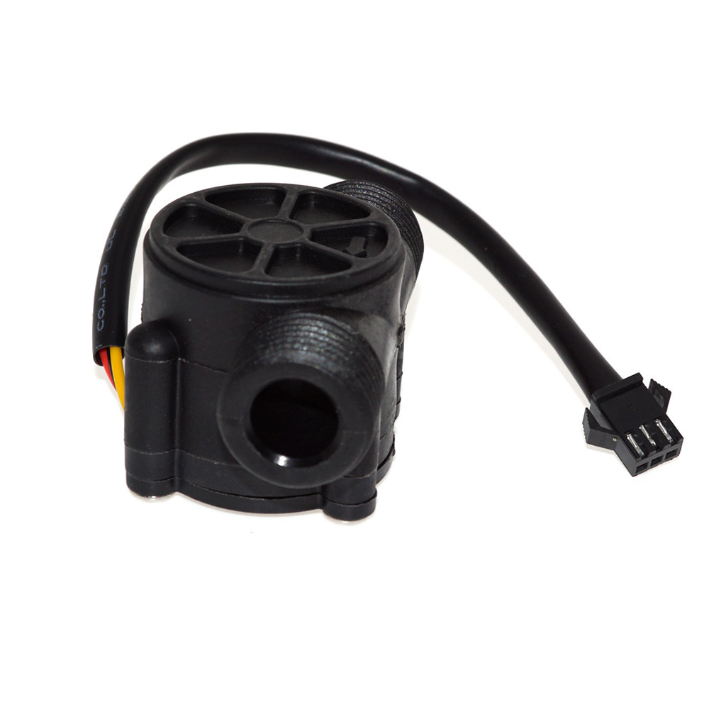 1/2" Hall Effect Flowmeter Control Water Flow Sensor Water YF-S201