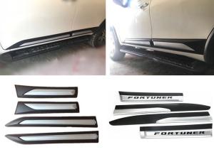 Wholesale TOYOTA New Fortuner 2016 2018 Auto Body Trim Parts Side Molding Protection Plates from china suppliers
