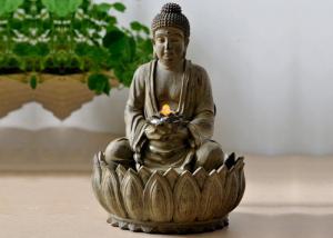 Wholesale Small Lighted Tabletop Buddha Water Fountain from china suppliers