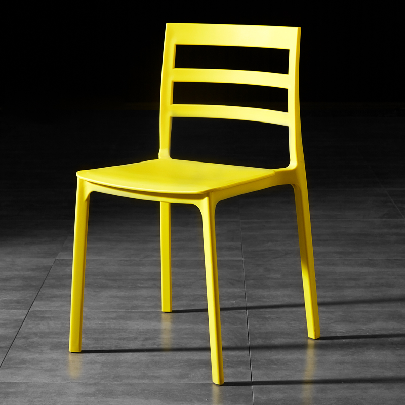 Adjustable Full PP Stacking Plastic Restaurant Dining Chairs Popular Modern Outdoor Stackable Chairs G.W. 19.4kg 5pcs/ctn