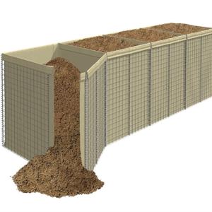 Wholesale Pakistan Sand Filled Hesco Bastion Barriers Blast Gabion Walls With Geotextile from china suppliers