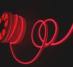 Ultra thin 11x19mm flexible led neon strip light flat emitting side view