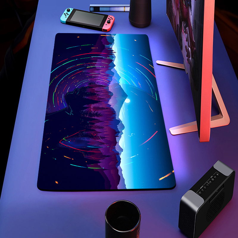 Customizable Thickness 2/3/4/5/6mm Waterproof Fabric Desktop Extended Gaming Mat