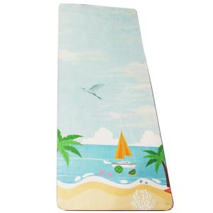 Wholesale Long Yoga Pilates Eco Friendly Rubber Mat With Luming YM-009 from china suppliers