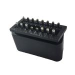 J1962 OBD2 OBD Car Connector Socket 16 Pin Compatible Black Color