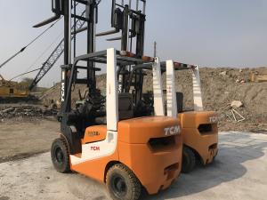 Wholesale 2009 Year Second Hand Forklifts , TCM 3 Ton Rough Terrain Forklift 54HP Engine Power from china suppliers