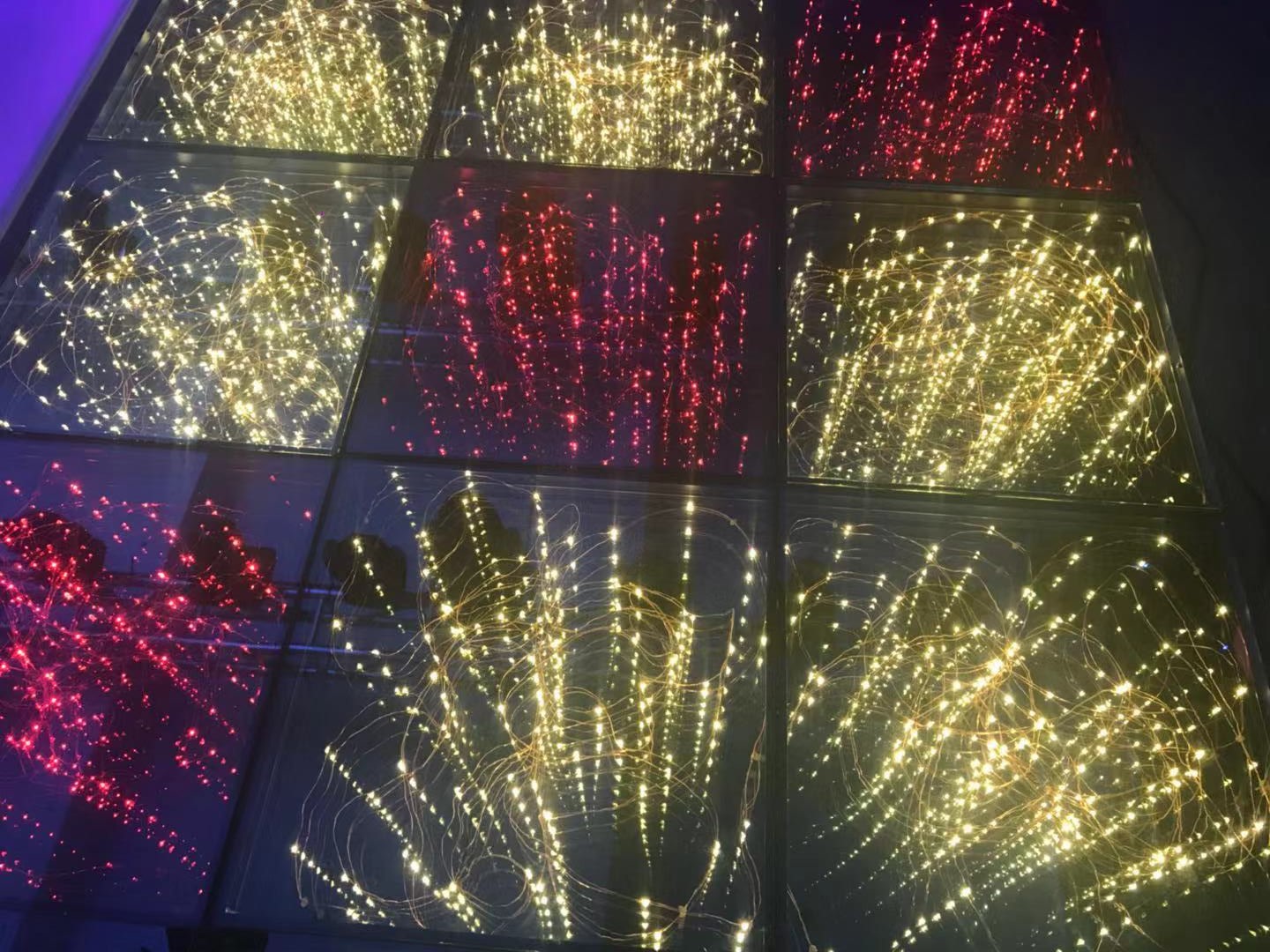 Event RGB 3in1 LED Starry Dance Floor for Gypsophila Panel Lights and PC LED Tiles