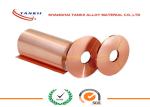 Copper Metal Sheet 0.1mm * 56mm Pure Copper Foil Climate-hardiness