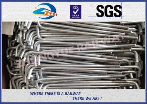Wholesale w/Nut &amp; Washer 90 Degree Bend L Anchor Bolts / galvanized anchor bolts from china suppliers