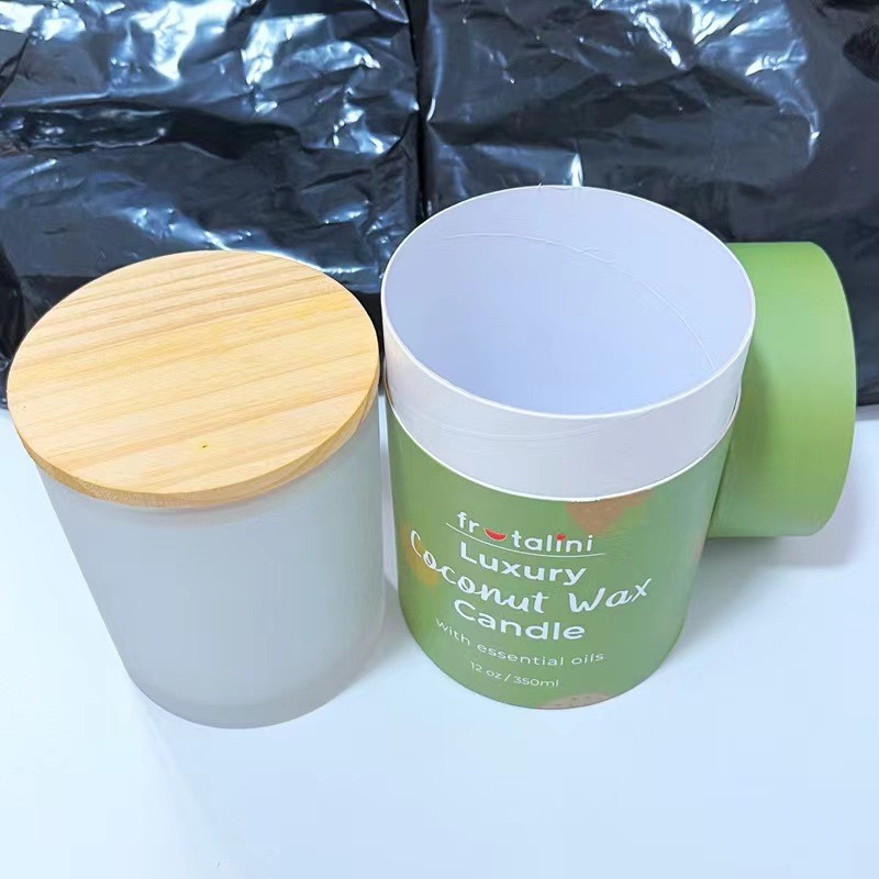 Perfume Candle Fragrance Cylindrical Paper Tube Packaging Customized Logo Accepted Solution