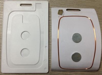 T5577 chip dual magnet thick cards, water meter cards,electric meter cards,gas