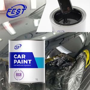 Wholesale Automotive Body Coating Car Paint 1K Black Solid Color Basecoat for Auto Refinish Repair from china suppliers