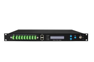 Wholesale Black ISO14001 OEM EDFA Erbium Doped Fiber Amplifier 8*17dB from china suppliers