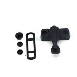 Aluminum Sliding crescent window lock Upvc Window Fittings High Security