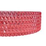 Crystal Glass Red Hand Wash Basin Bathroom Vessel Sinks